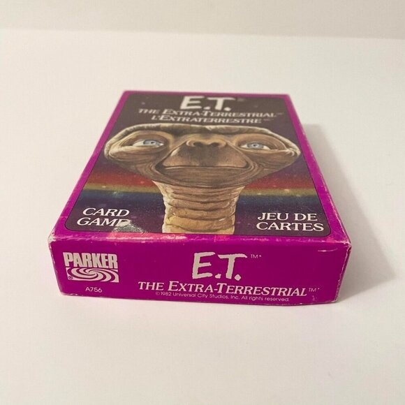Vtg 1982 ET The Extra Terrestrial Card Game Missing Instructions - Picture 2 of 16